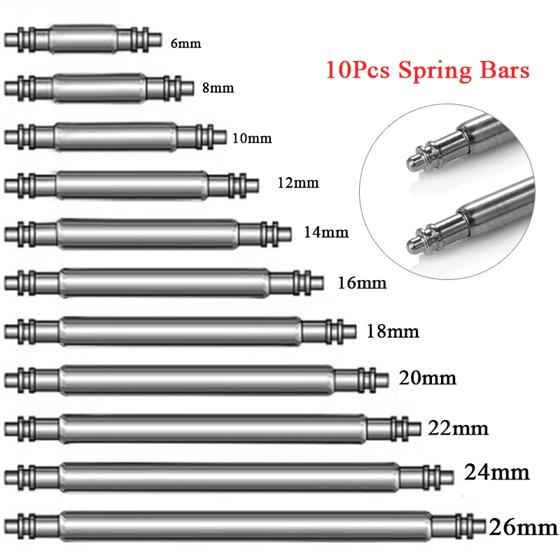 Curved Spring Bar - 6 مم 7 مم 8 مم