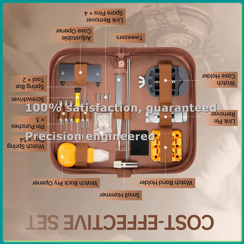 Spring Bar Tool Set - طقم إصلاح الساعات، أدوات إصلاح الساعات