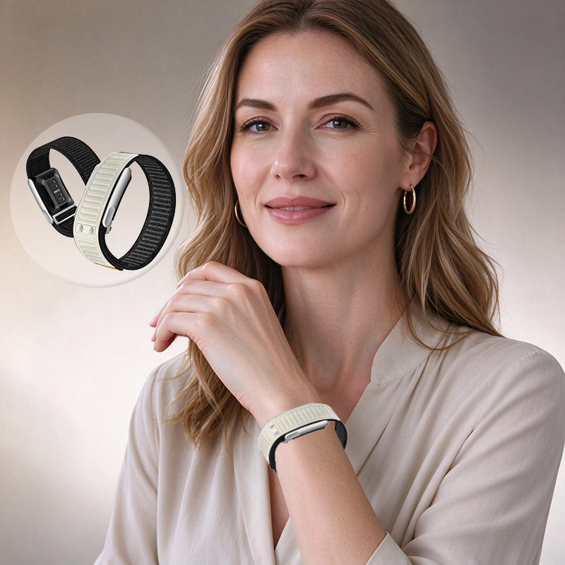 Sport Loop Velcro - حزام نايلون لساعة Whoop 5.0 MG،