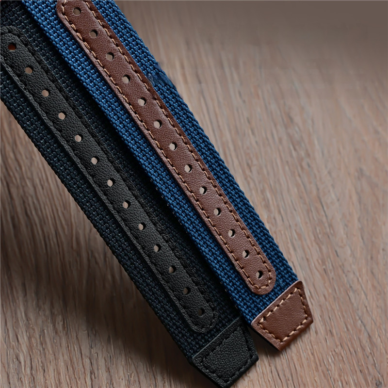حزام ساعة من النايلون المضلع م - مراجعة Suede Strap Watch وسعره