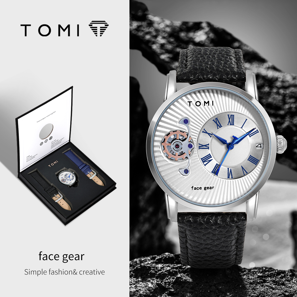 طقم هدايا ساعة رجالية كلاسيكية - مراجعة Omega Watch Constellation وسعره