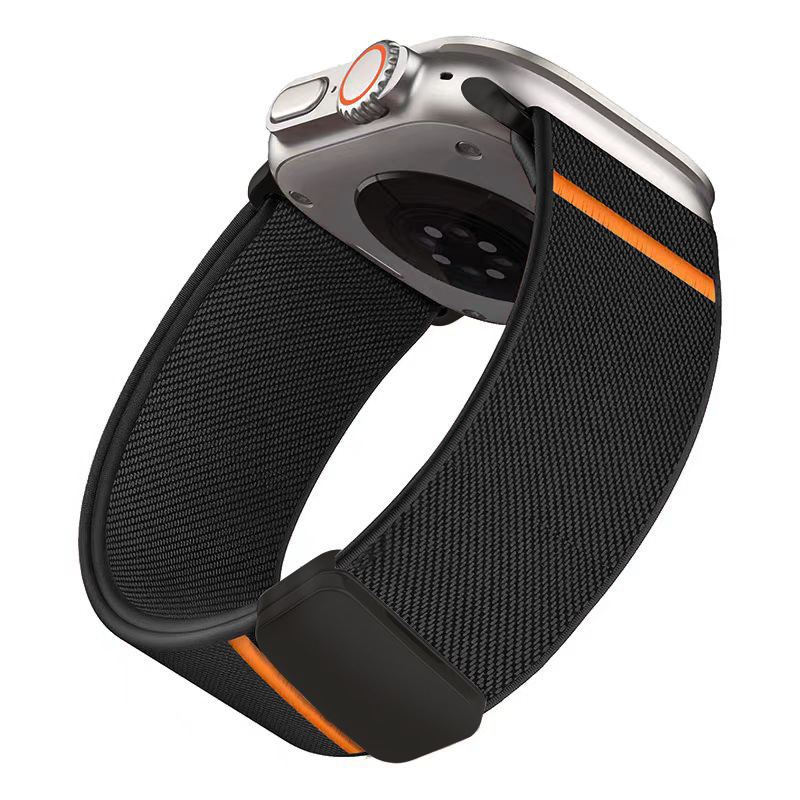 حزام نايلون حلقي لساعة أبل ووت - مراجعة Milanese Loop Magnetic وسعره
