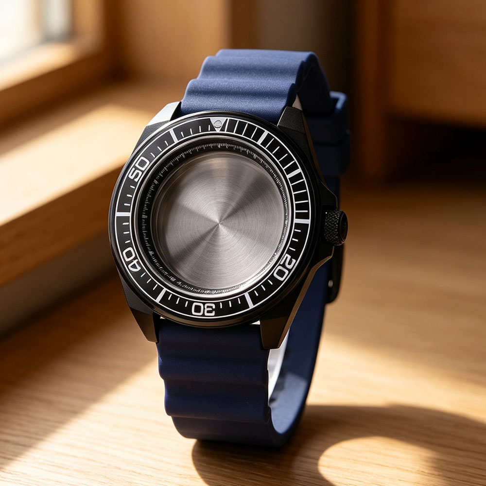 علبة ساعة سوداء 43 مم مع زجاج  - مراجعة Citizen Watch Tsuyosa وسعره