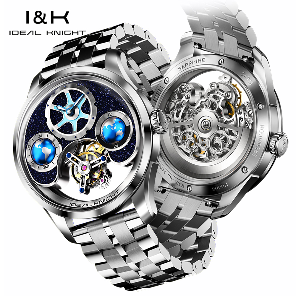 ساعة IDEAL KNIGHT 6805 للرجال  - مراجعة Omega Watch Constellation وسعره
