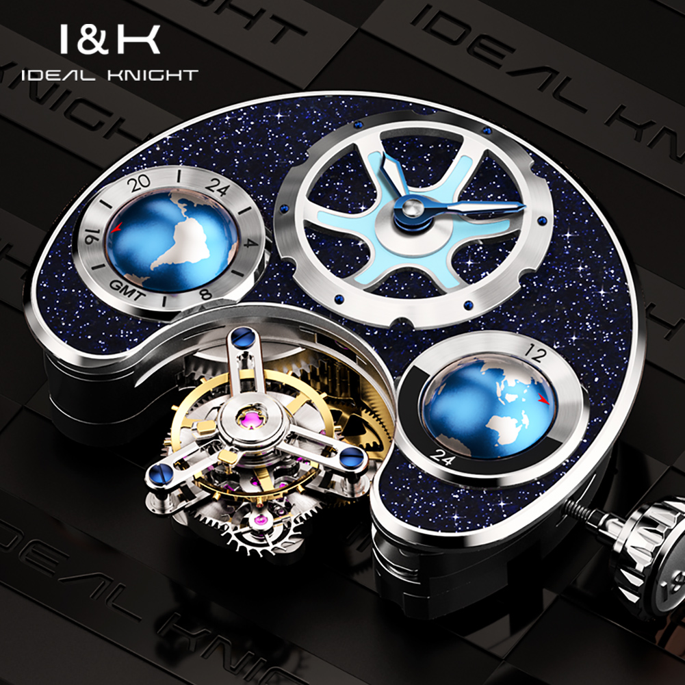 ساعة IDEAL KNIGHT 6805 للرجال  - مراجعة Omega Watch Constellation وسعره