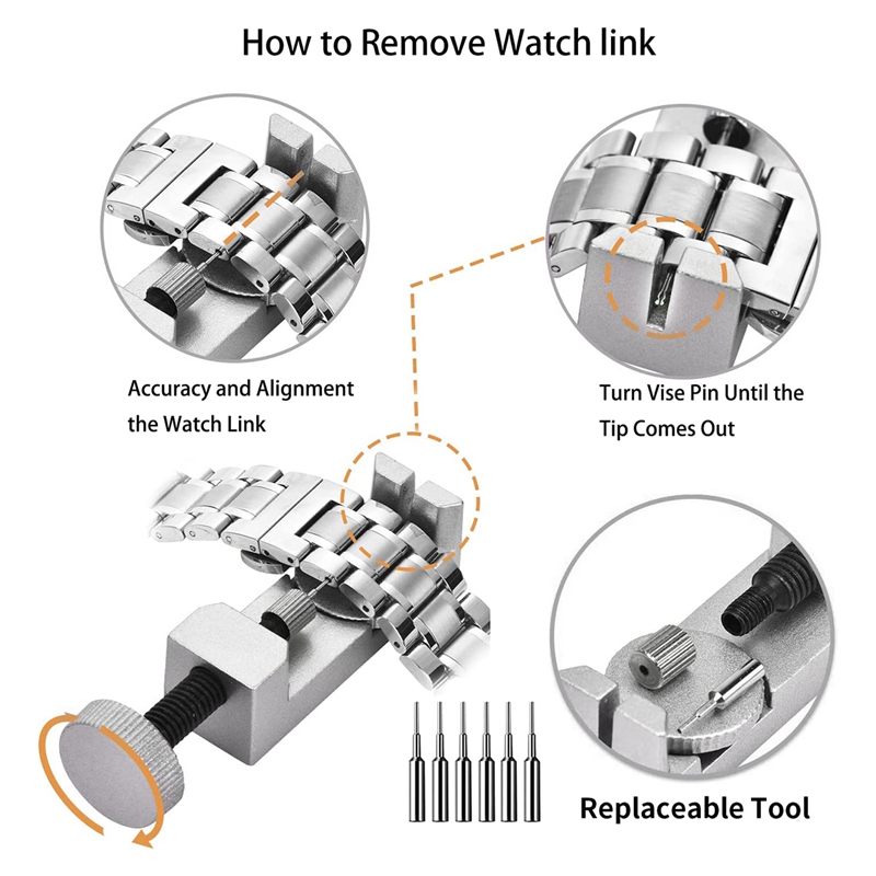 طقم إصلاح الساعات، أدوات إصلاح - مراجعة Spring Bar Tool Set وسعره