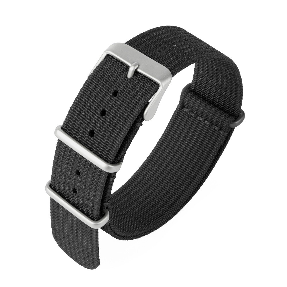حزام ساعة ناتو بمقاسات 14/16/1 - مراجعة Nato Strap Nylon وسعره