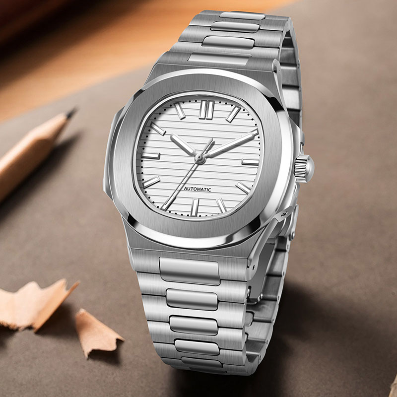 ماكارلون ساعة رجالية أوتوماتيك - مراجعة Patek Philippe Watch Nautilus وسعره