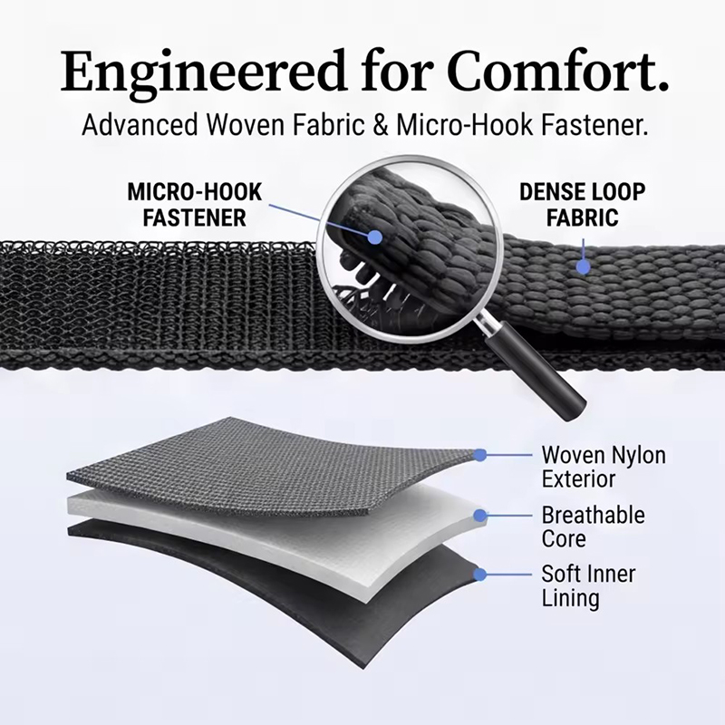 حزام ساعة رياضي من النايلون ال - مراجعة Sport Loop Velcro وسعره